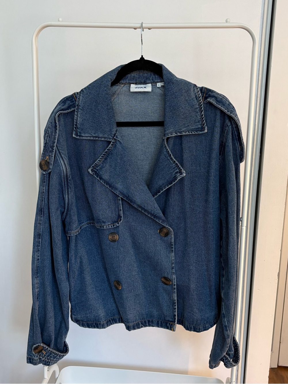JJXX | Trench-Style Denim Jacket